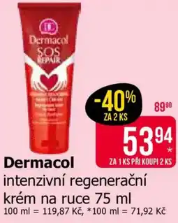Teta Dermacol intenzivní regenerační krém na ruce nabídka
