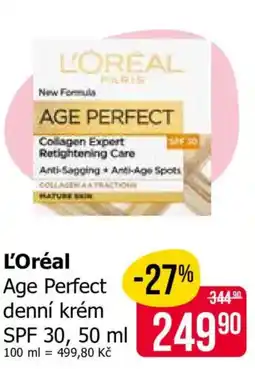 Teta L'Oréal Age Perfect nabídka