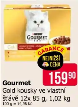 Teta Gourmet Gold kousky ve vlastní šťávě nabídka