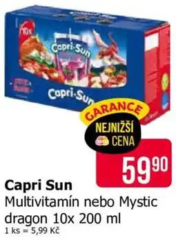 Teta Capri Sun Multivitamín nebo Mystic dragon nabídka