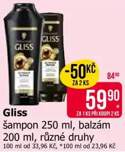 Teta Gliss šampon, balzám nabídka