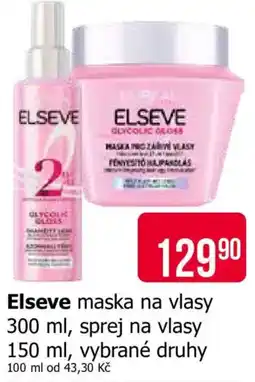 Teta Elseve maska na vlasy nabídka