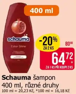 Teta Schauma šampon nabídka