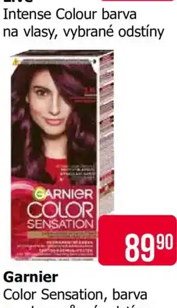 Teta Garnier color sensation nabídka