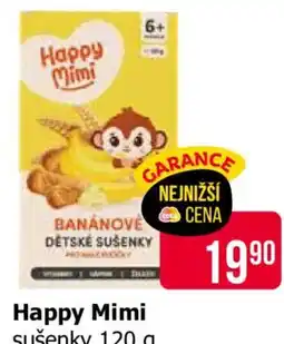 Teta Happy Mimi banánové dětské sušenky nabídka