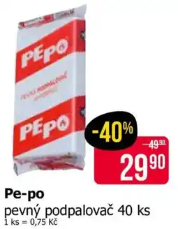 Teta Pe-po pevný podpalovač nabídka