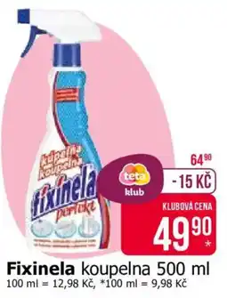 Teta fixinela koupelna nabídka