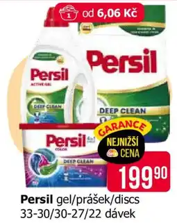 Teta Persil gel/prášek/discs nabídka