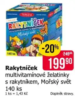 Teta Terezia rakytníček multivitamínové želatinky s rakytníkem nabídka