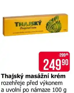 Teta Thajský masážní krém nabídka