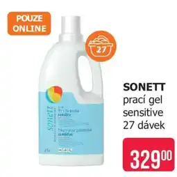 Teta Sonett prací gel sensitive nabídka