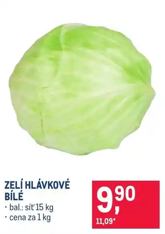 Zelí hlávkové bílé