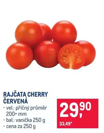 Rajčata cherry červená