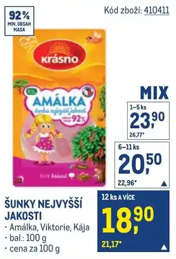 Makro Krasno amalka nabídka