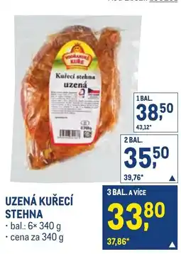 Makro Podbanske kuře kuřecí stehna uzená nabídka