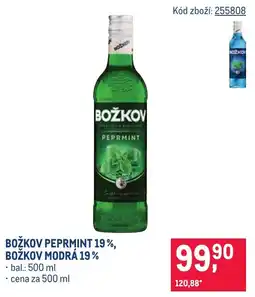 Makro Božkov peppermint nabídka