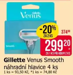 Teta Gillette Venus Smooth nabídka