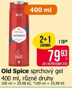 Teta Old Spice sprchový gel nabídka