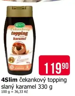 Teta 4Slim čekankový topping nabídka