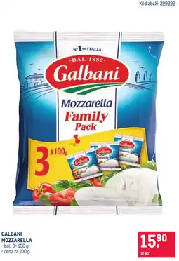 Makro Galbani mozzarella nabídka