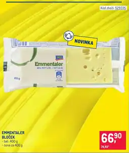 Makro Aro emmentaler bloček nabídka