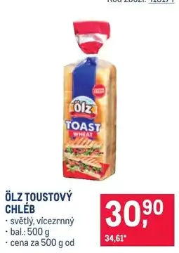 Makro Olz toustový chléb nabídka