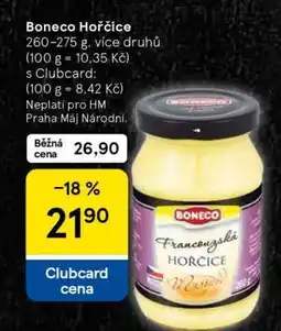 Tesco Boneco hořčice nabídka