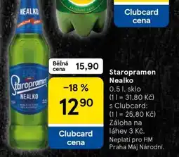 Tesco Staropramen Nealko nabídka