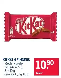 Makro KitKat 4 fingers nabídka