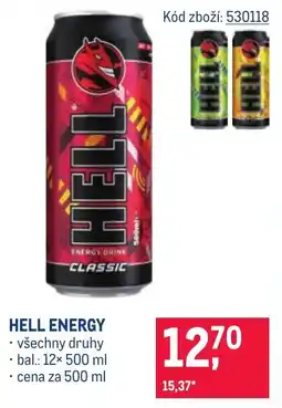 Makro Hell energy nabídka