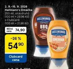 Tesco HELLMANN’S OMÁČKA nabídka