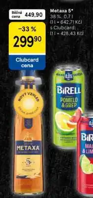 Tesco Metaxa 5 nabídka