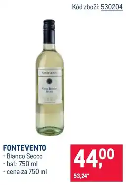 Makro Fontevento Bianco Secco nabídka