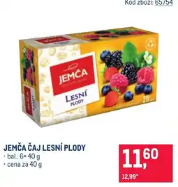 Makro Jemča čaj lesní plody nabídka