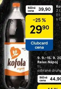 Tesco Kofola Original nabídka