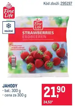 Makro Fine Life jahody nabídka