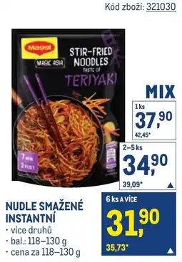 Makro Magrot smažené nudle nabídka