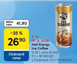 Tesco Hell Energy Ice Coffee nabídka