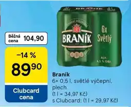 Tesco Braník nabídka