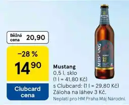 Tesco Mustang nabídka