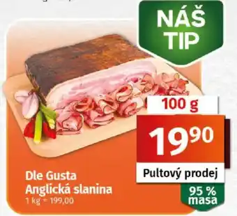 Dle Gusta Anglická slanina