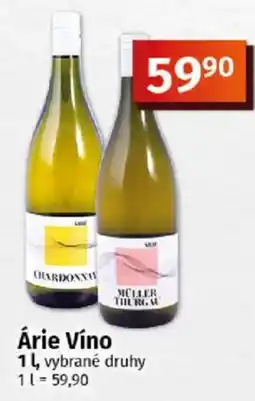 COOP TIP Árie Víno nabídka