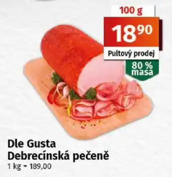 Dle Gusta Debrecínská pečeně