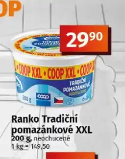 COOP TIP Ranko Tradiční pomazánkové XXL nabídka