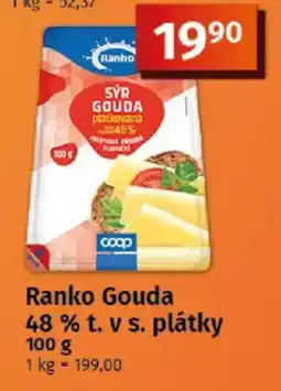 COOP TIP Ranko Gouda nabídka