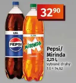 COOP TIP Pepsi/Mirinda nabídka