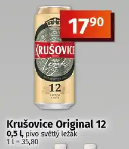 COOP TIP Krušovice Original 12 nabídka