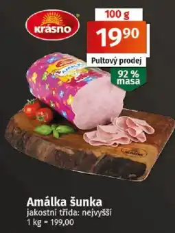 COOP TIP Krášno amálka šunka nabídka