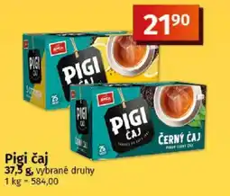 COOP TIP Pigi čaj nabídka