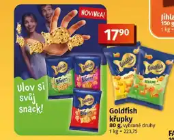 COOP TIP Goldfish křupky nabídka
